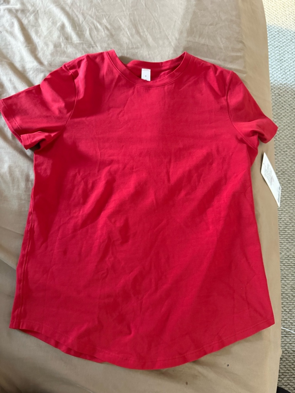 Lululemon love crew nwt size 6 oxford red